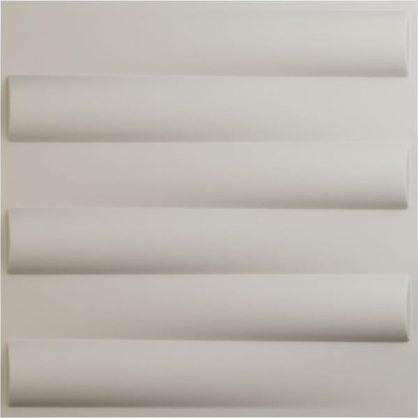 Ekena Millwork 19 5/8in. W x 19 5/8in. H Naomi EnduraWall Decorative 3D Wall Panel Covers 2.67 Sq. Ft. WP20X20NAGBW - main